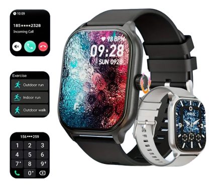 Smartwatch Le Fit X8 IP68 deportivo negro