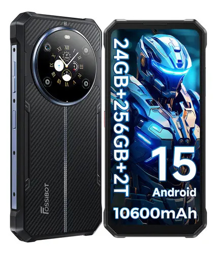 Fossibot F109S smartphone rugged 4G azul 24GB RAM 256GB