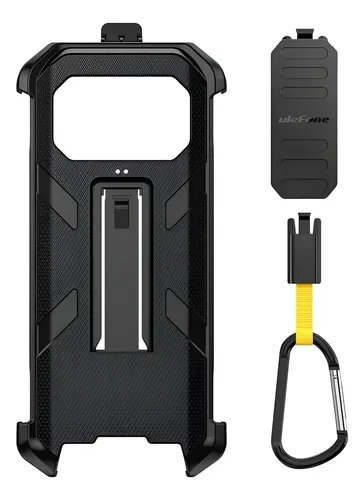 Funda Ulefone Armor 27 TPU con clip y mosqueton