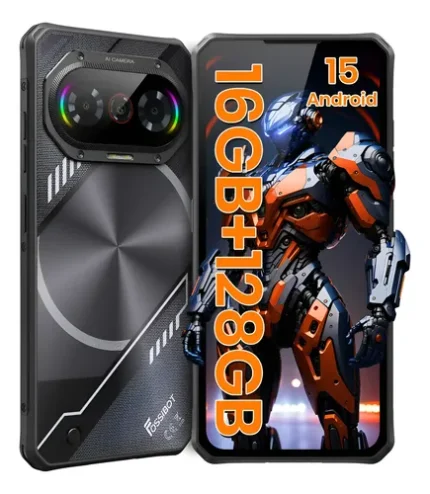 Fossibot F114 smartphone rugged 4G 16GB RAM 128GB cámara 50MP